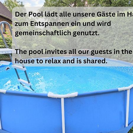 W5 - Urlaubsmagie - Wohnung Mit Grill, Terrasse & Pool Lichtenhain  Eksteriør billede