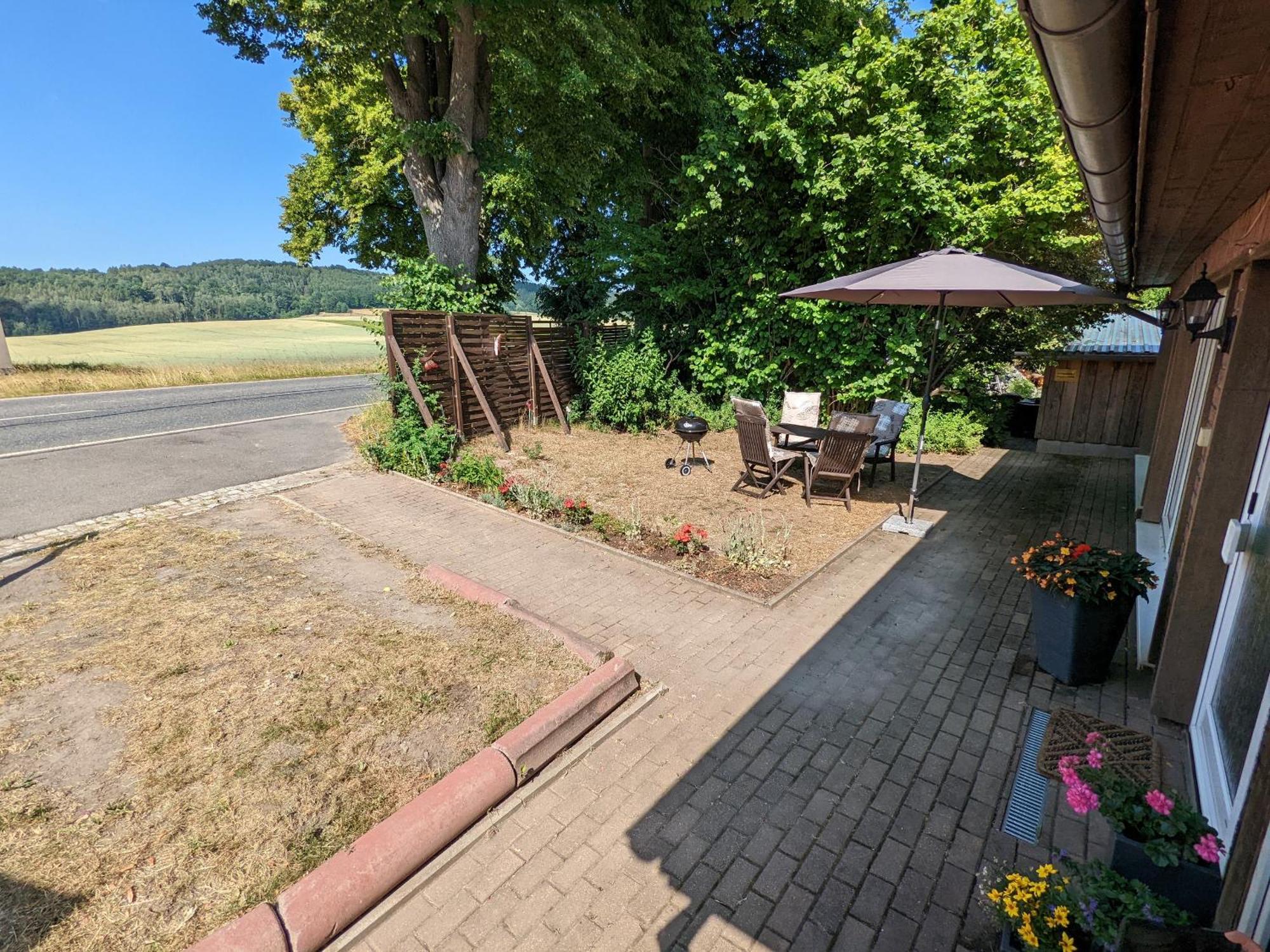 W5 - Urlaubsmagie - Wohnung Mit Grill, Terrasse & Pool Lichtenhain  Eksteriør billede