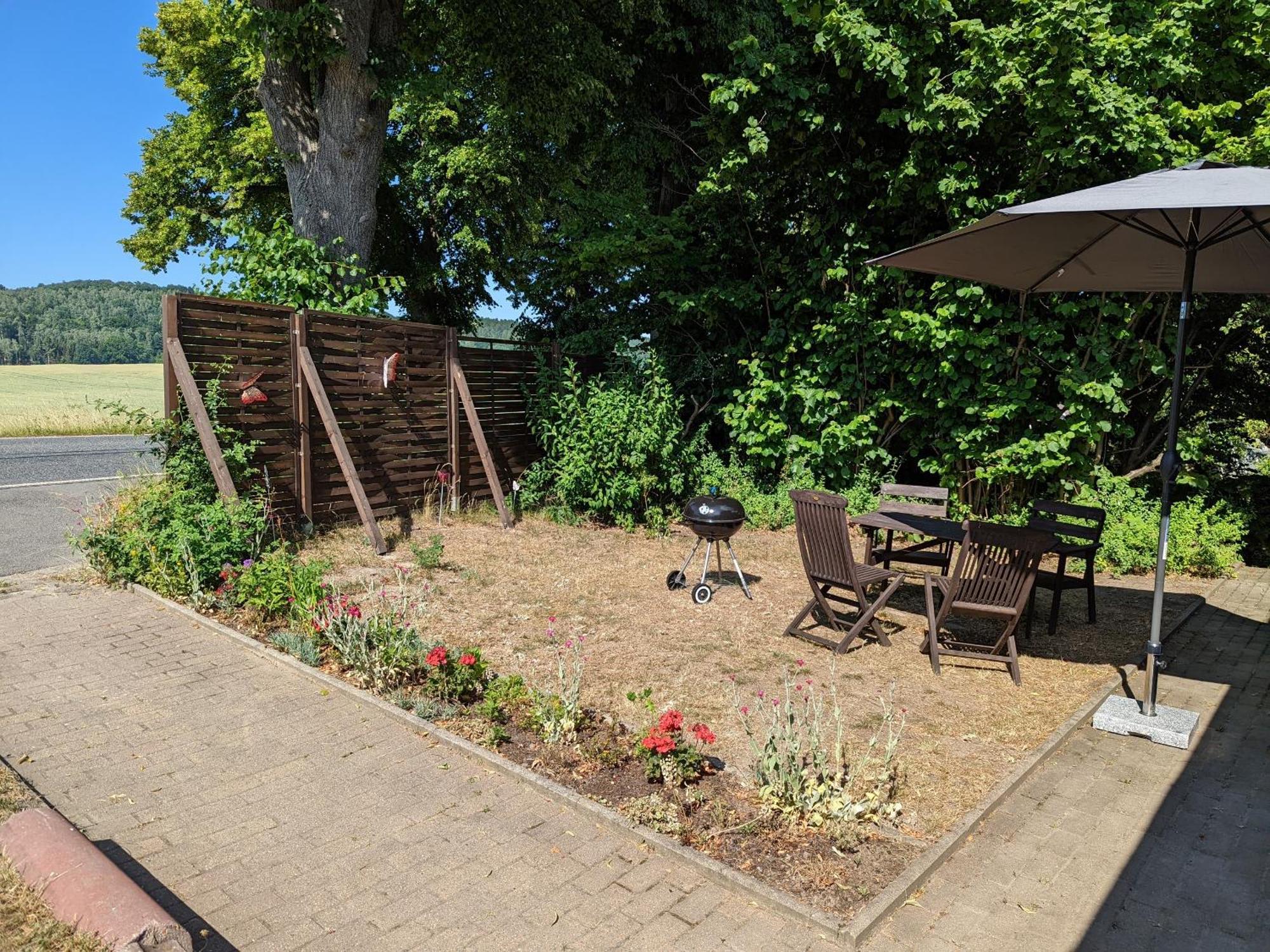W5 - Urlaubsmagie - Wohnung Mit Grill, Terrasse & Pool Lichtenhain  Eksteriør billede