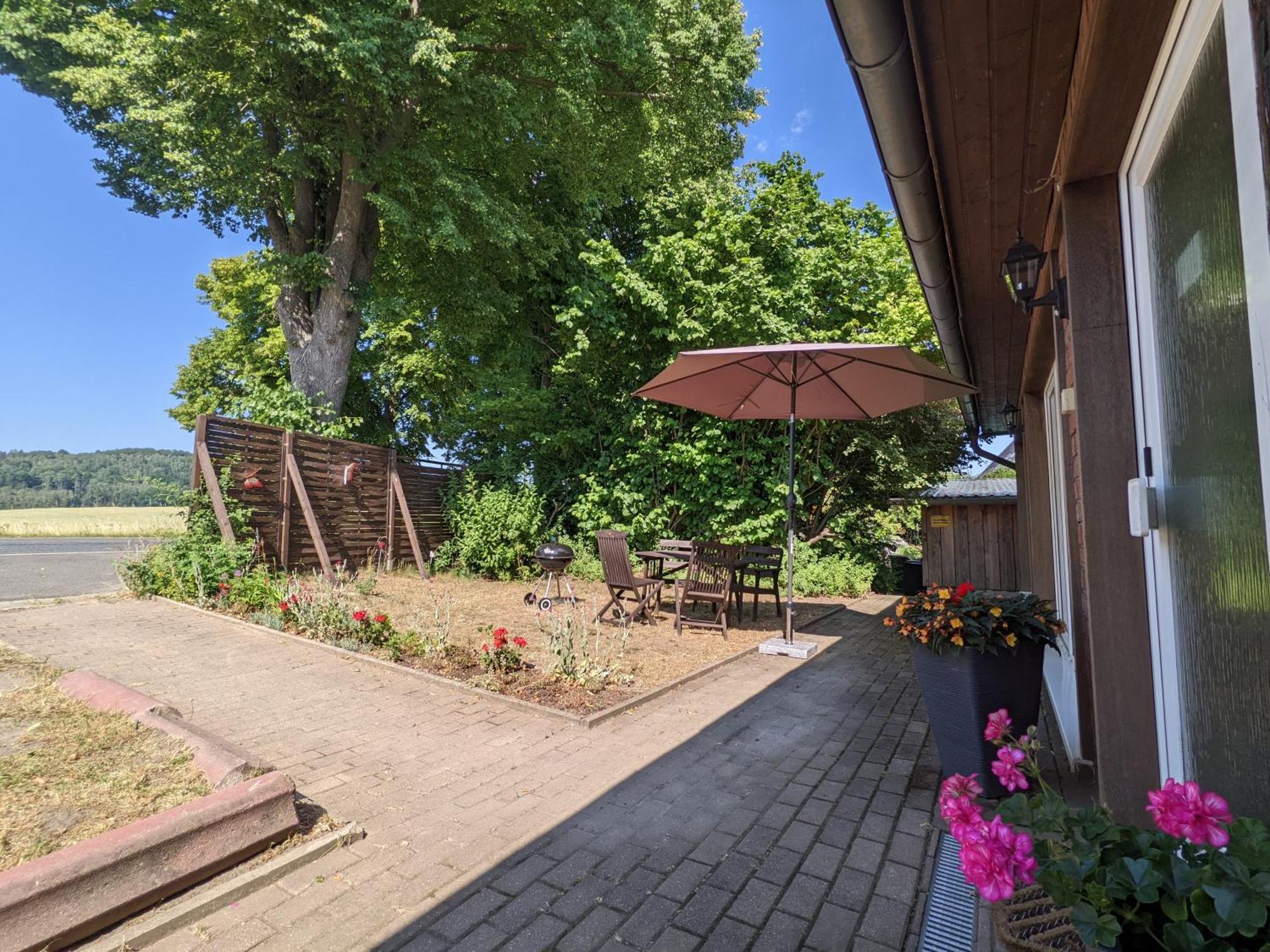 W5 - Urlaubsmagie - Wohnung Mit Grill, Terrasse & Pool Lichtenhain  Eksteriør billede