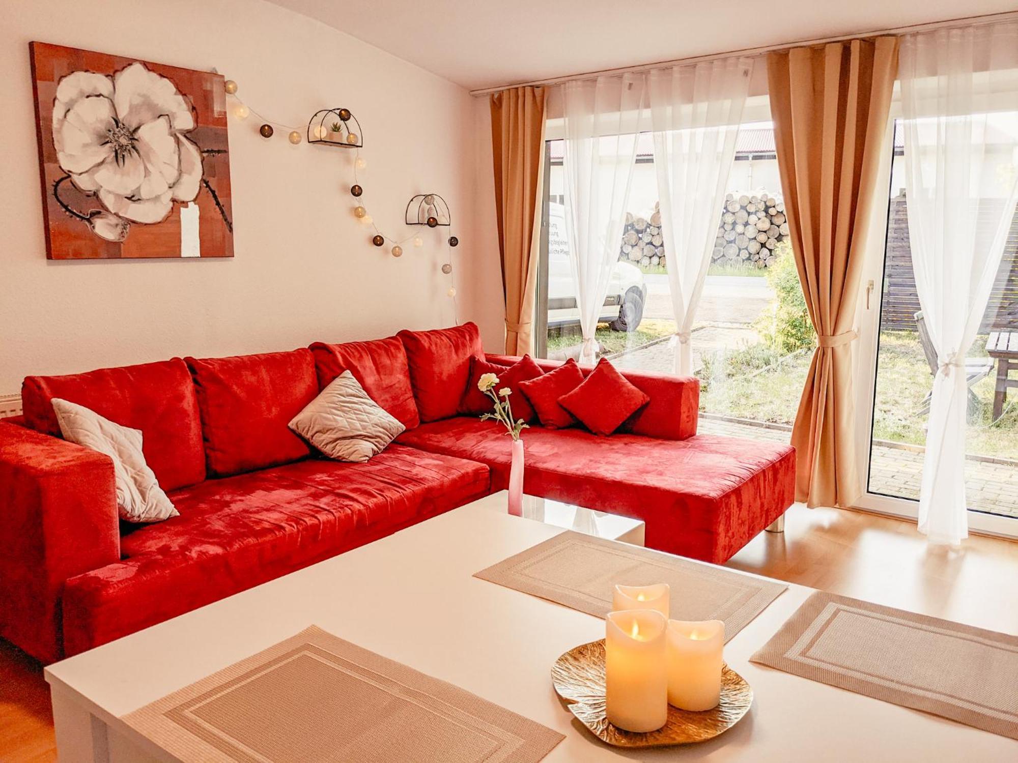W5 - Urlaubsmagie - Wohnung Mit Grill, Terrasse & Pool Lichtenhain  Eksteriør billede