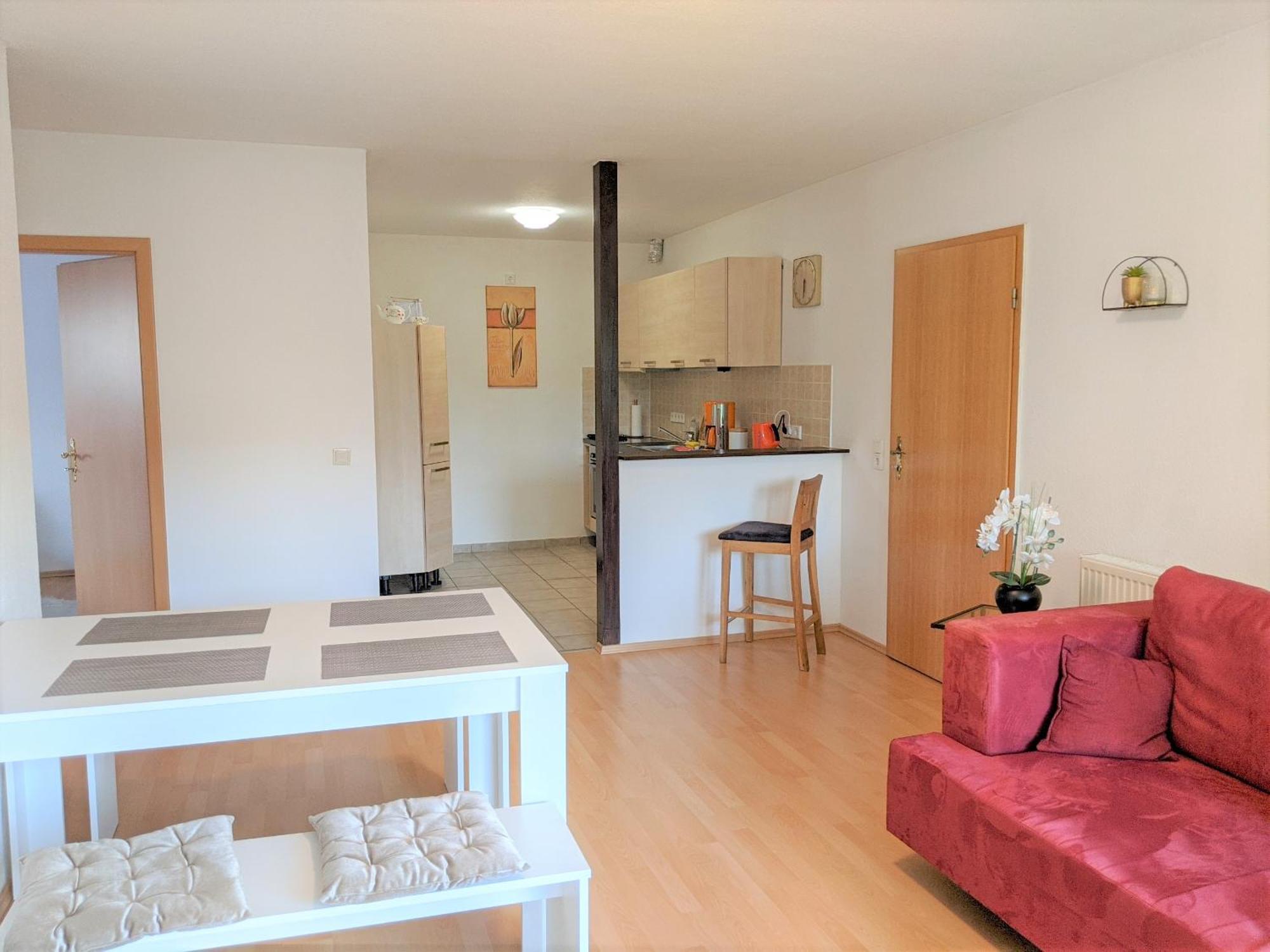 W5 - Urlaubsmagie - Wohnung Mit Grill, Terrasse & Pool Lichtenhain  Eksteriør billede